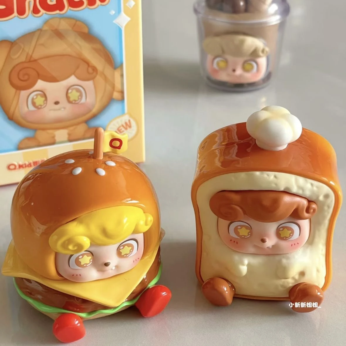 

Милая уличная еда King Qbao, слепая коробка, игрушка, идеальные украшения для домашнего офиса, уникальный подарок для друзей, модная коллекционная фигурка