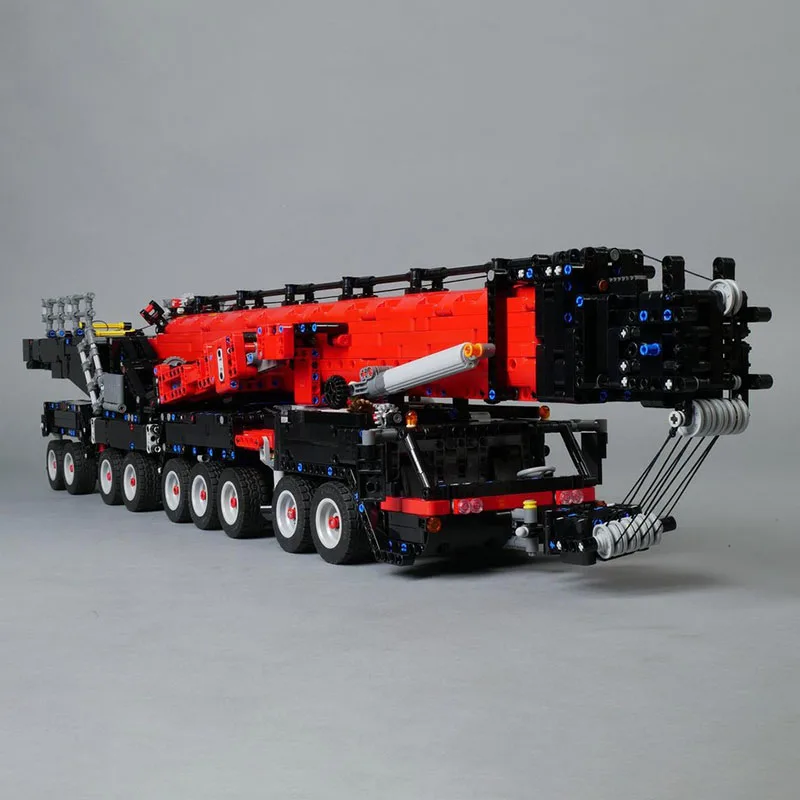6304 Uds. MOC ingeniería urbana Liebherr LTM 11200 grúa móvil modelo de construcción DIY ladrillos tecnología montaje juguetes de Navidad regalos