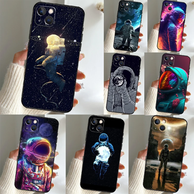 Space Moon Astronaut Funda For Honor 200 400 600 Pro 70 90 Win RT X8b X8c X9a X9b X9c X9d Magic 7 6 5 8 Lite Case
