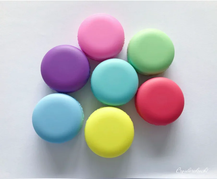 100 Uds 10g caja de crema de plástico Macaron botella de crema cosmética caja de sombra de ojos