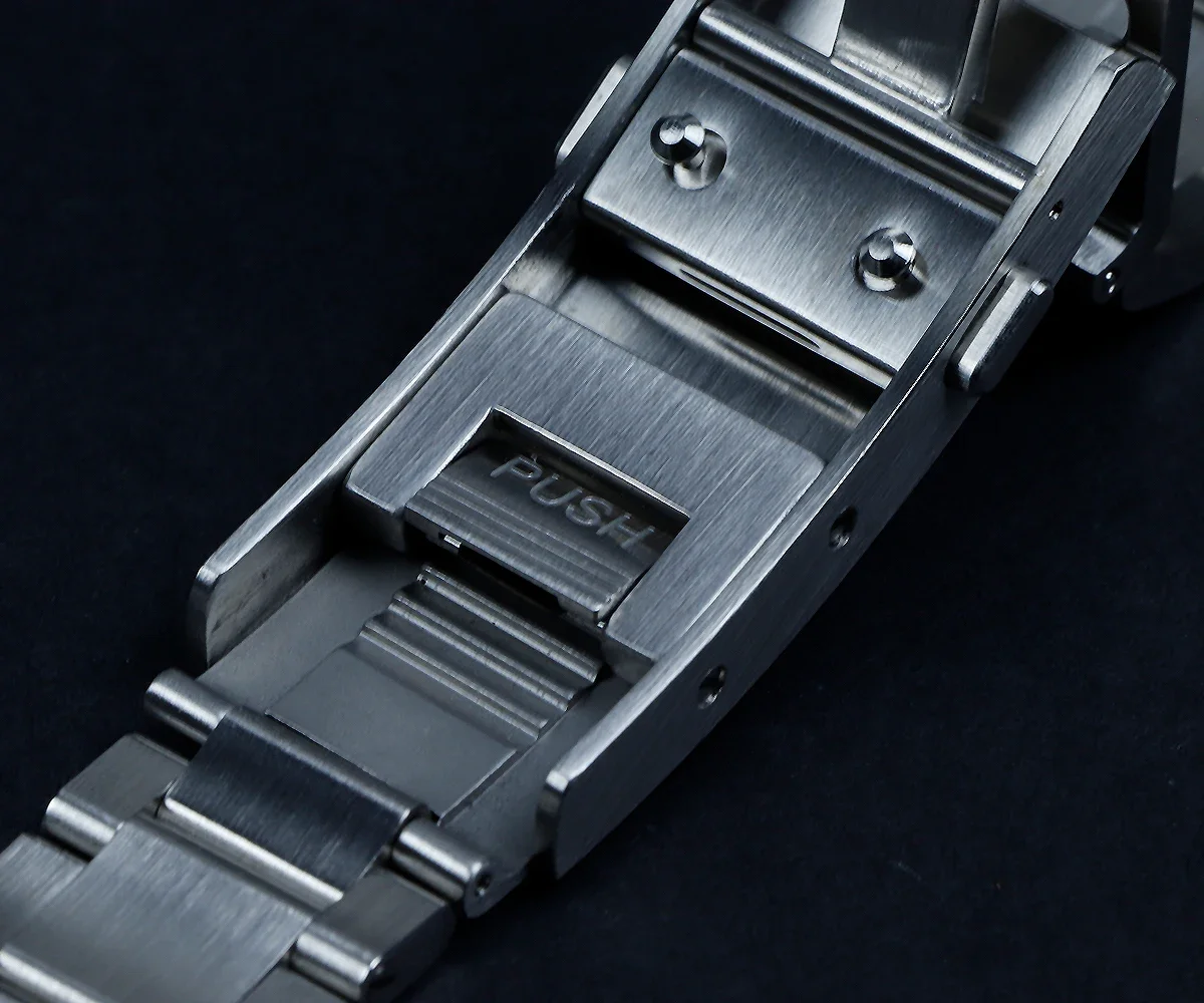 Cronos Sub Diver Men Luxury Business Watches NH35 Automatic Mechanical Watch Sapphire 200m Waterproof Adjustable Clasp L6015