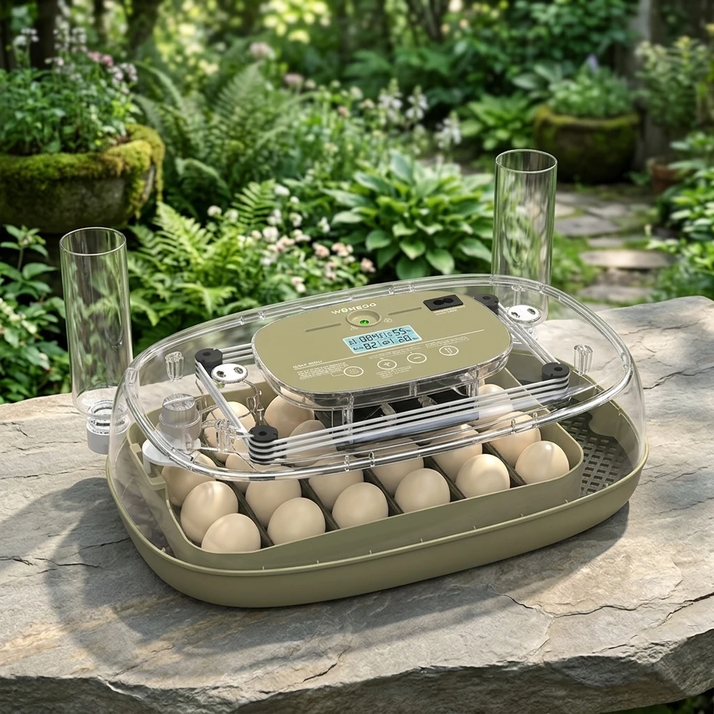 Hot Selling Household Intelligent Chicken DLM24 Incubators Hatching Eggs Full Automatic 98% Hatching Rate Small-Sized