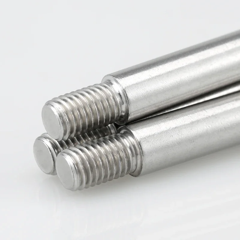 304 A2 Stainless Steel M3 M4 M5 M6 M8 M10 Knurled Hexagonal Roller Bearing Profile Shoulder Screw Bolt