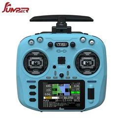 Kontroler radiowy Jumper T15 2,4 GHz 1 W ExpressLRS EDGE z 3,5-calowym ekranem dotykowym, gimbalami z czujnikiem Halla do drona FPV o dużym zasięgu