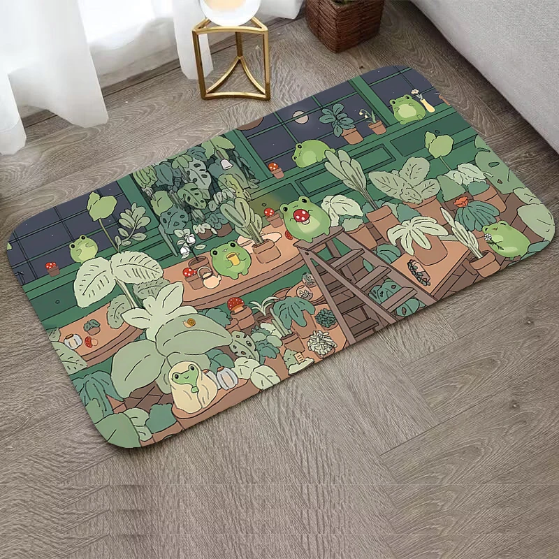 

Custom Foot Mat Kitchen Carpet Anime Rug Rug for Bedroom Mats House Entrance Mat Home Decoration Living Room Rugs Prayer Doormat