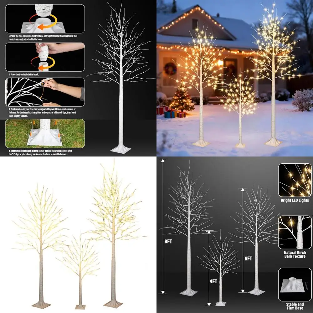 Set Of 3 Multi-Heig…