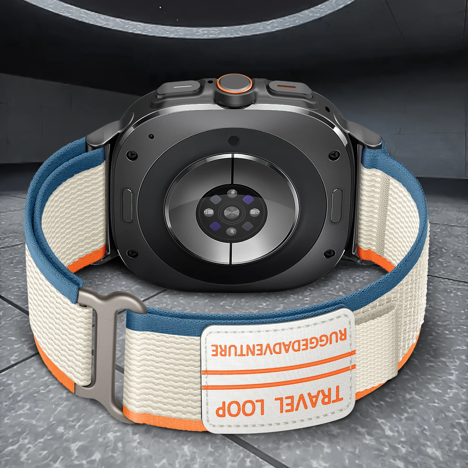 Riemen für Samsung Galaxy Watch Ultra Armband 47 mm Zubehör Sport Nylon Trail Loop Armband Correa Galaxy Watch 7 Ultra Band