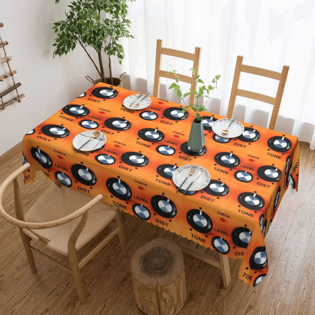 Boss DS-1 Distortion Tablecloth Restaurant Kitchen Rectangular Tablecloth Festival Party Tablecloth Outdoor Dining Table Cover