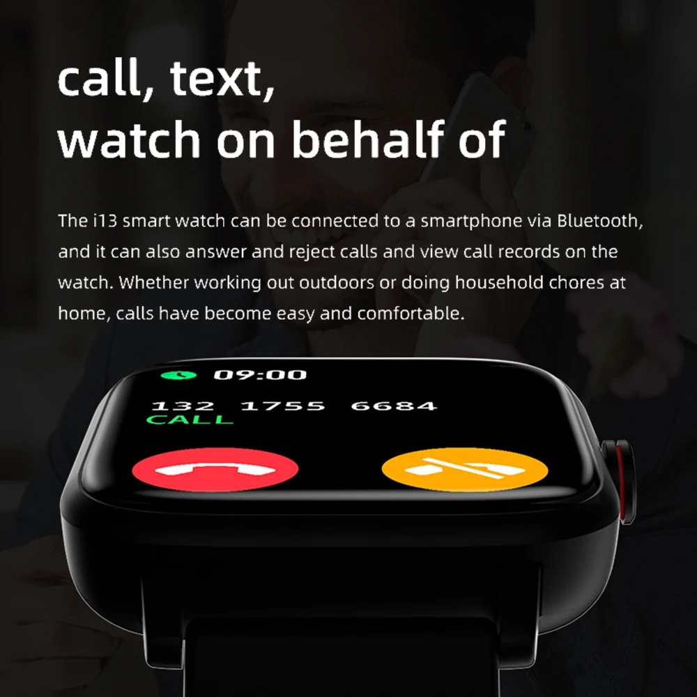 KAIMORUI-reloj inteligente para hombre y mujer, pulsera con esfera personalizada, Bluetooth, llamadas, para Android e IOS, 2023