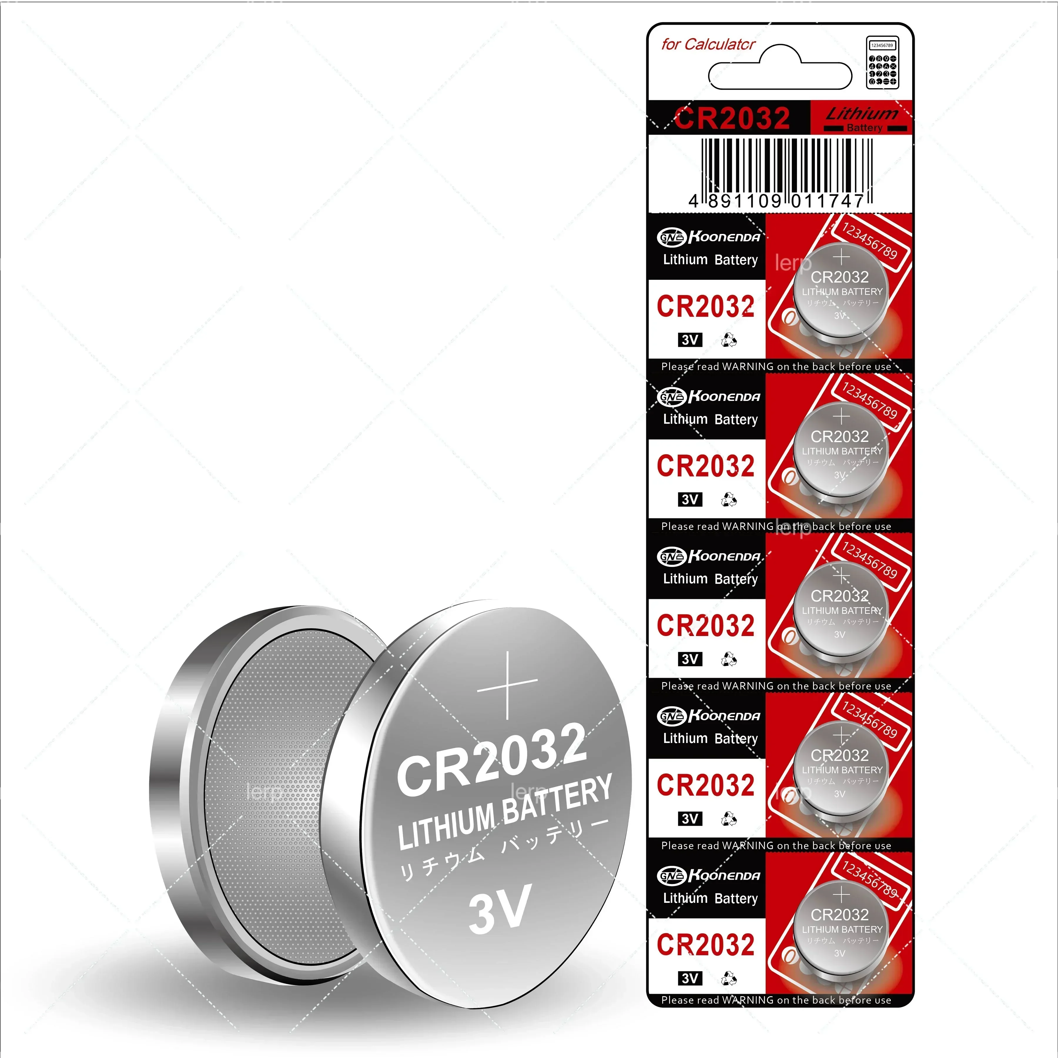 Cr2032 Muntcel Batterij Auto Afstandsbediening Anti-Diefstal Apparaat Muntcel Elektronica