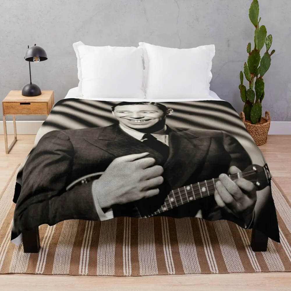 

George Formby Throw Blanket Cute For Baby Soft Big Tourist Blankets