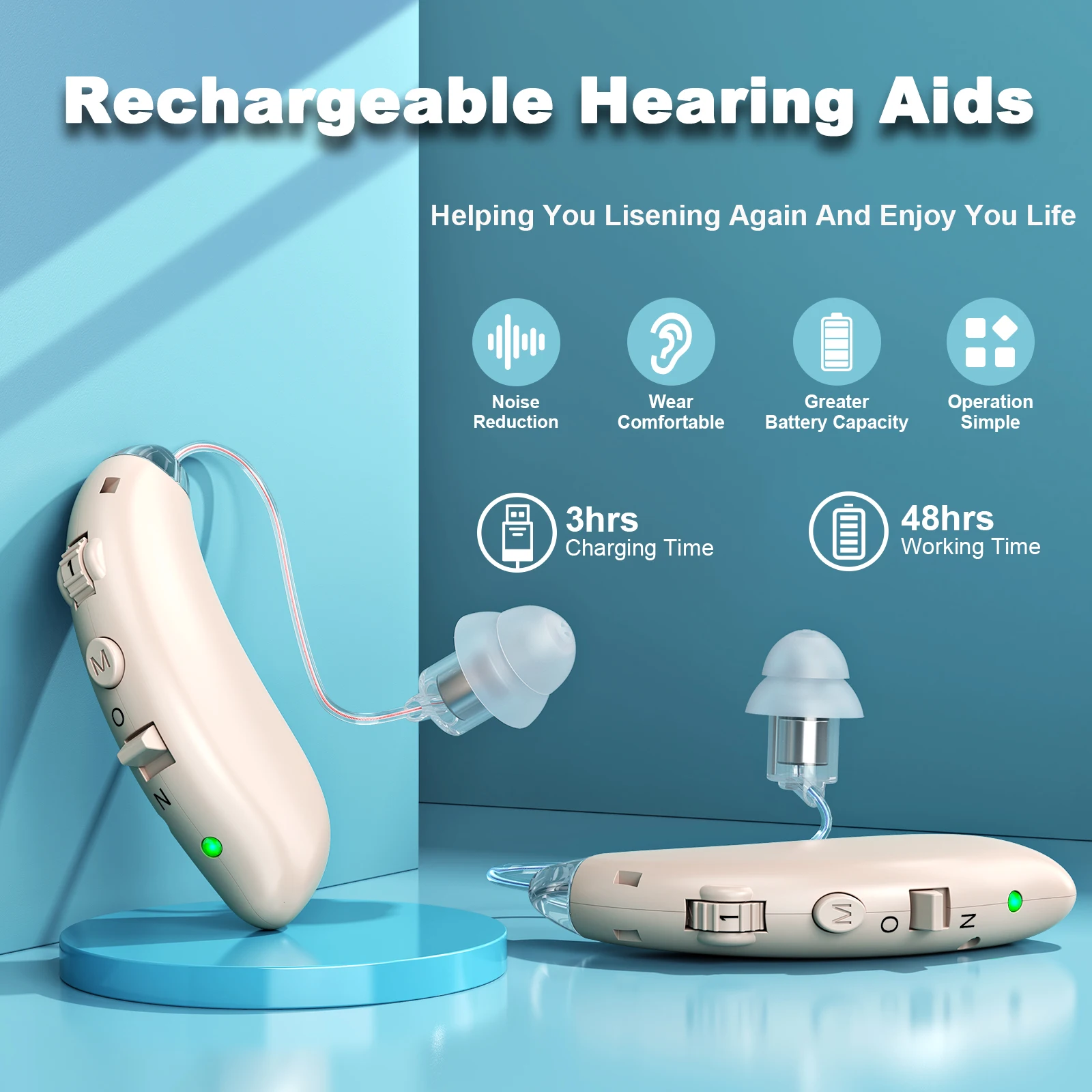 Rechargeable Hearin…