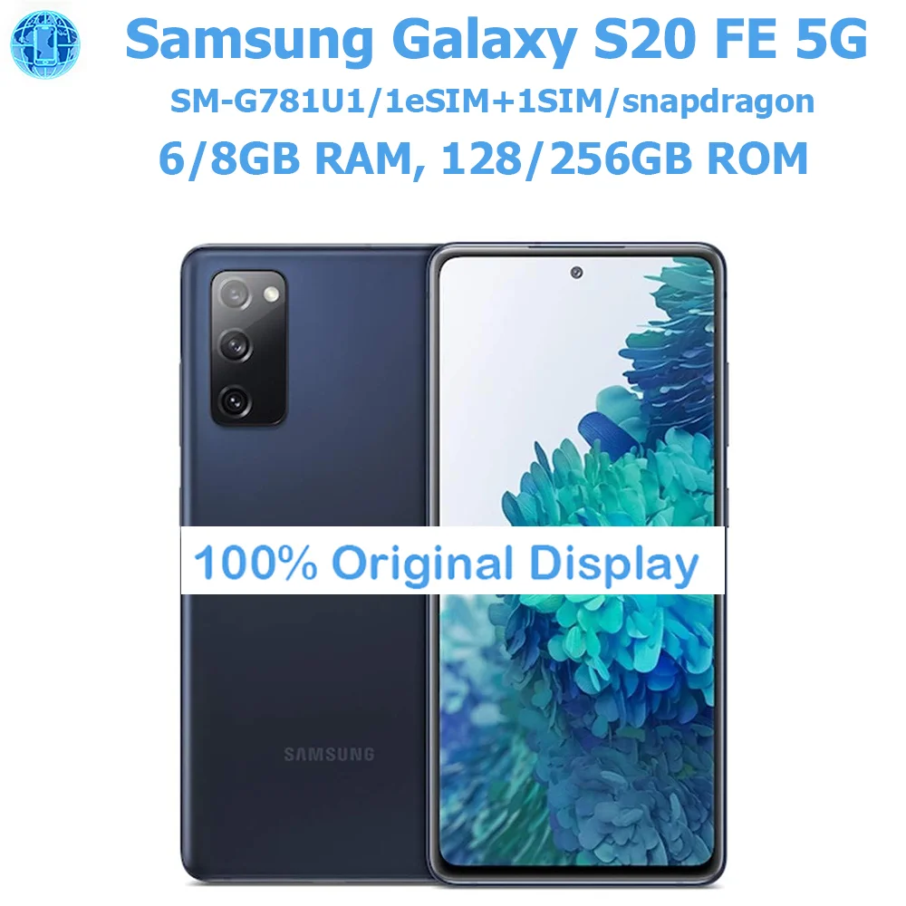 Samsung Galaxy S21FE 5G G781U1 Intelligent Android Phone 6.4-inch AOMLED 4500mAh 120Hz US Version Triple Camera Original Unlock