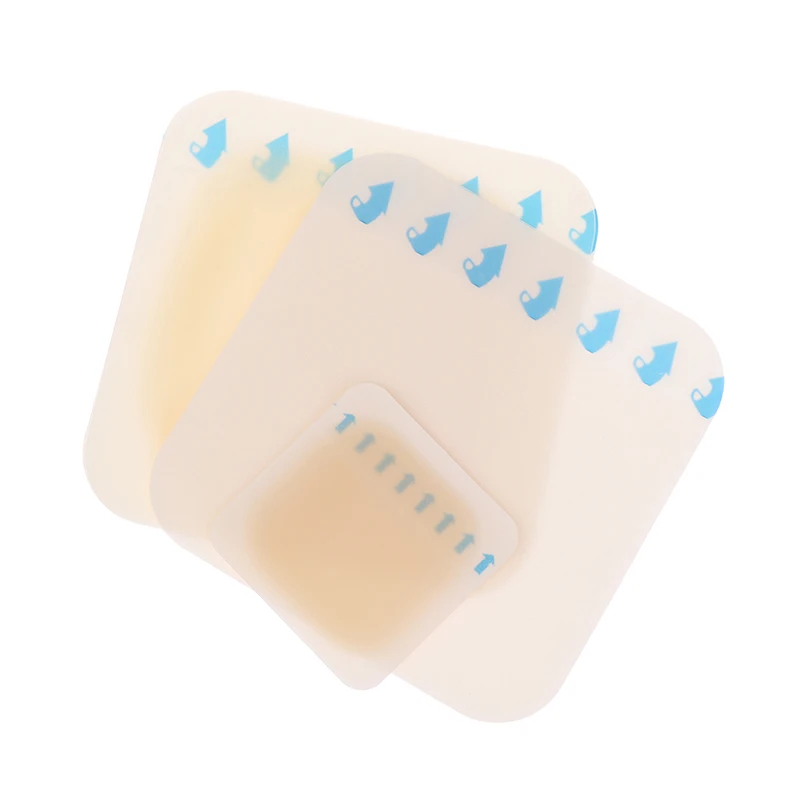 ~1Pc Hydrocolloid Wound Dressing Fast Healing Thin Soft Self Adhesive Breathable Hydrocolloid Dressing Non Irritating For Burn./