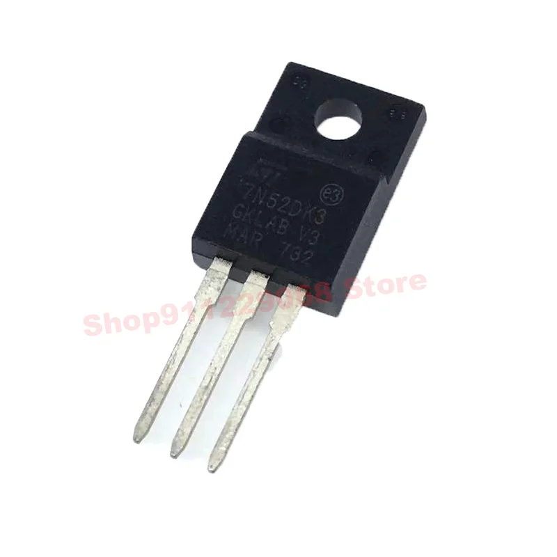 (5piece) F7N52DK3 STF7N52DK3 TO-220F 525V 6A / VF30100S 100V 30A / MBRF2060CT 60V 20A / FQPF12P10 100V 8.2A  TO-220F