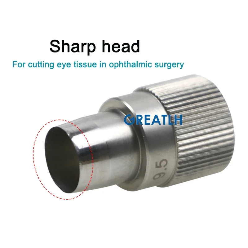 GREATLH trefina corneale oftalmica in acciaio inossidabile all'esterno della zona ottica marcatore lame per seghe corneali strumento chirurgico per palpebre