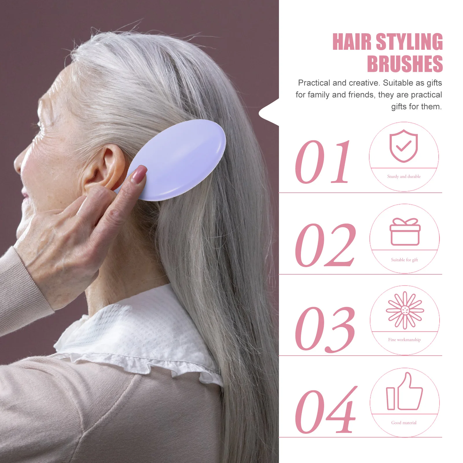 

2 шт. расчески для волос, массажер для кожи головы, распутывающие щетки для укладки, улучшающие кровообращение, практичные подарки