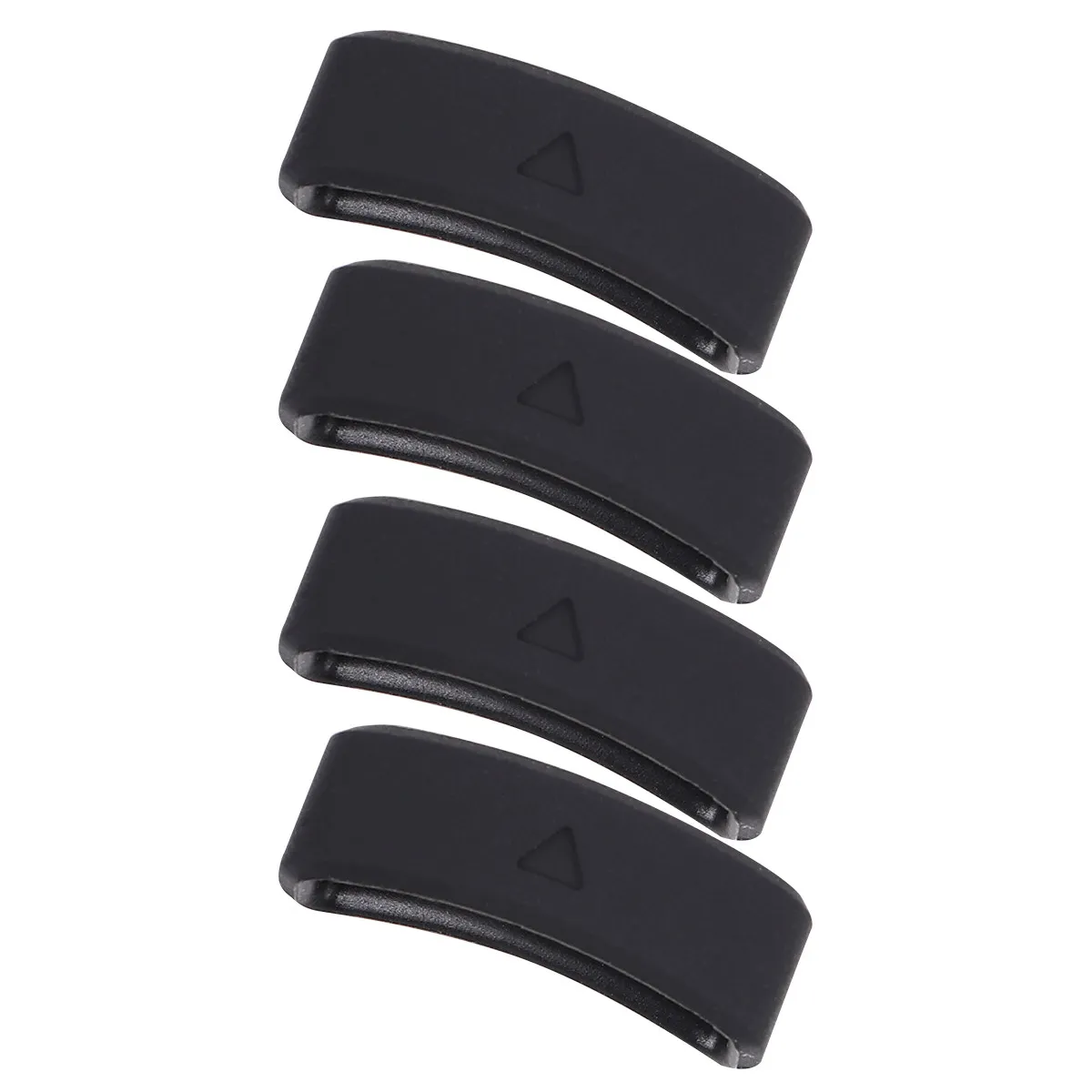 

4Pcs Premium Silicone Watch Band Strap Loops Replacement 22Mm for Fenix235 Watch Strap Keeper Secure Fit