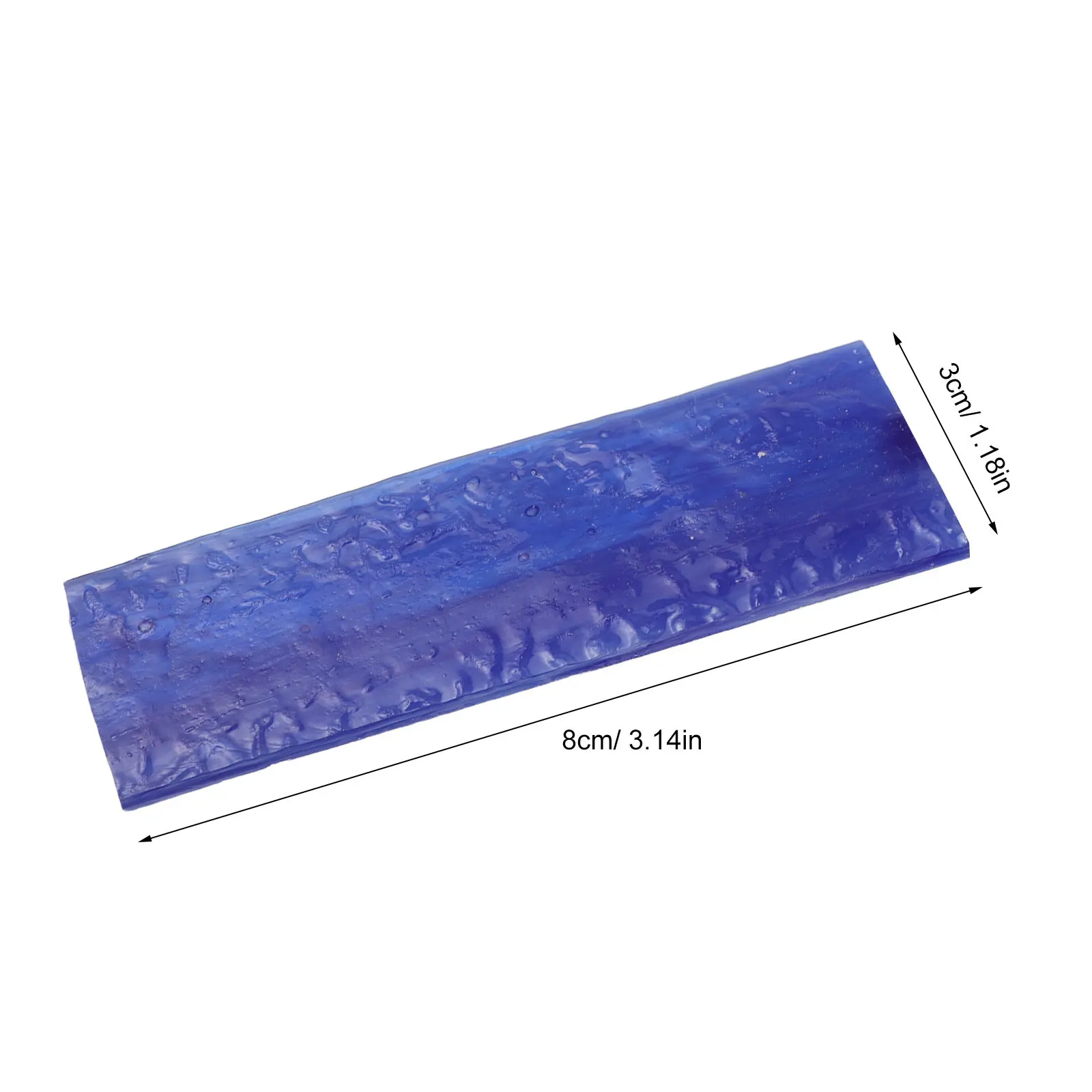 Cut into Pieces Artisan Craft Supplies for Jewelry Dichroic Fusing DIY Assortment