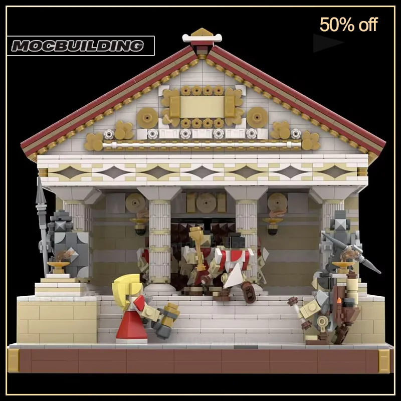 UCS العمارة القلعة الشهيرة MOC اللبنات قصر جمع التكنولوجيا الطوب لتقوم بها بنفسك تجميع نموذج عرض اللعب هدية عيد الميلاد #6