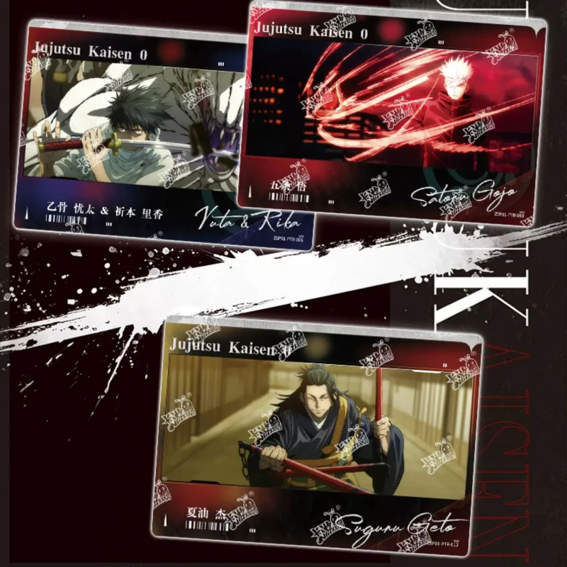 KAYOU Genuine Jujutsu Kaisen 0 Polaroid Collectible Cards Love And Curse Series Anime Merch Original Box  Cards For Holiday Gift