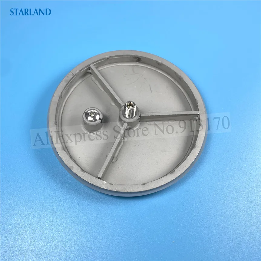 1 Piston Plate Metal Circular Disc Fitting For SF Sausage Filling Machines Churros Makers New Spare Part With 1 Big Seal Ring