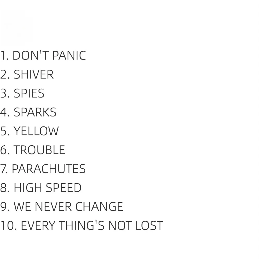 ألبوم Coldplay Parashutes CD (النسخة الأوروبية) - ألبوم Debut Studio - كلاسيكيات Indie-Rock المميزة للمعجبين والجامعات #4