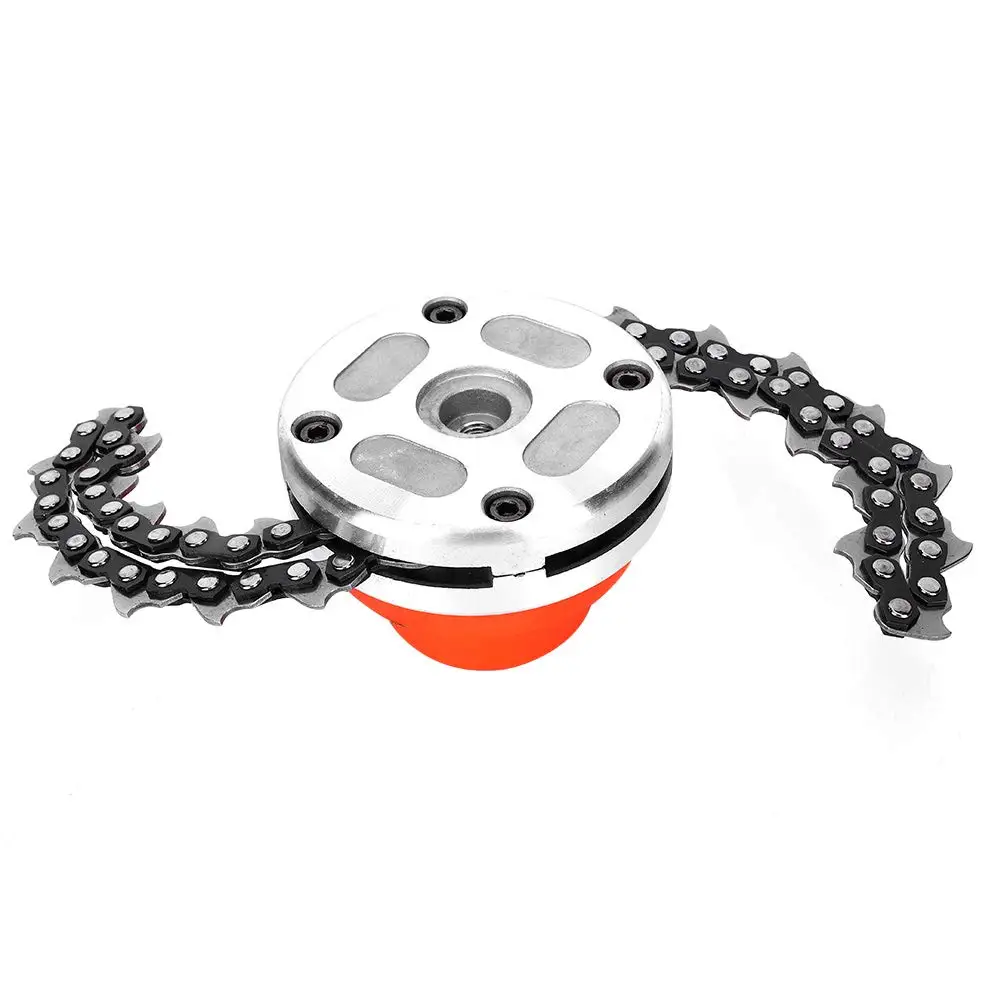 Multifunctional Spiral Chain Trimmer Head Replacement Head Garden Lawn Mower Accessories Outdoor Grass Trimmer