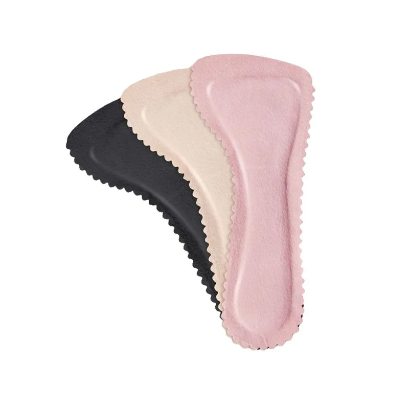 1 PairWomen HighHeel Forefoot ShoeInsolesSelf AdhesiveBreathable Anti Slip Soft Cushion Reduce Foot Soreness Fatigue for Sandals