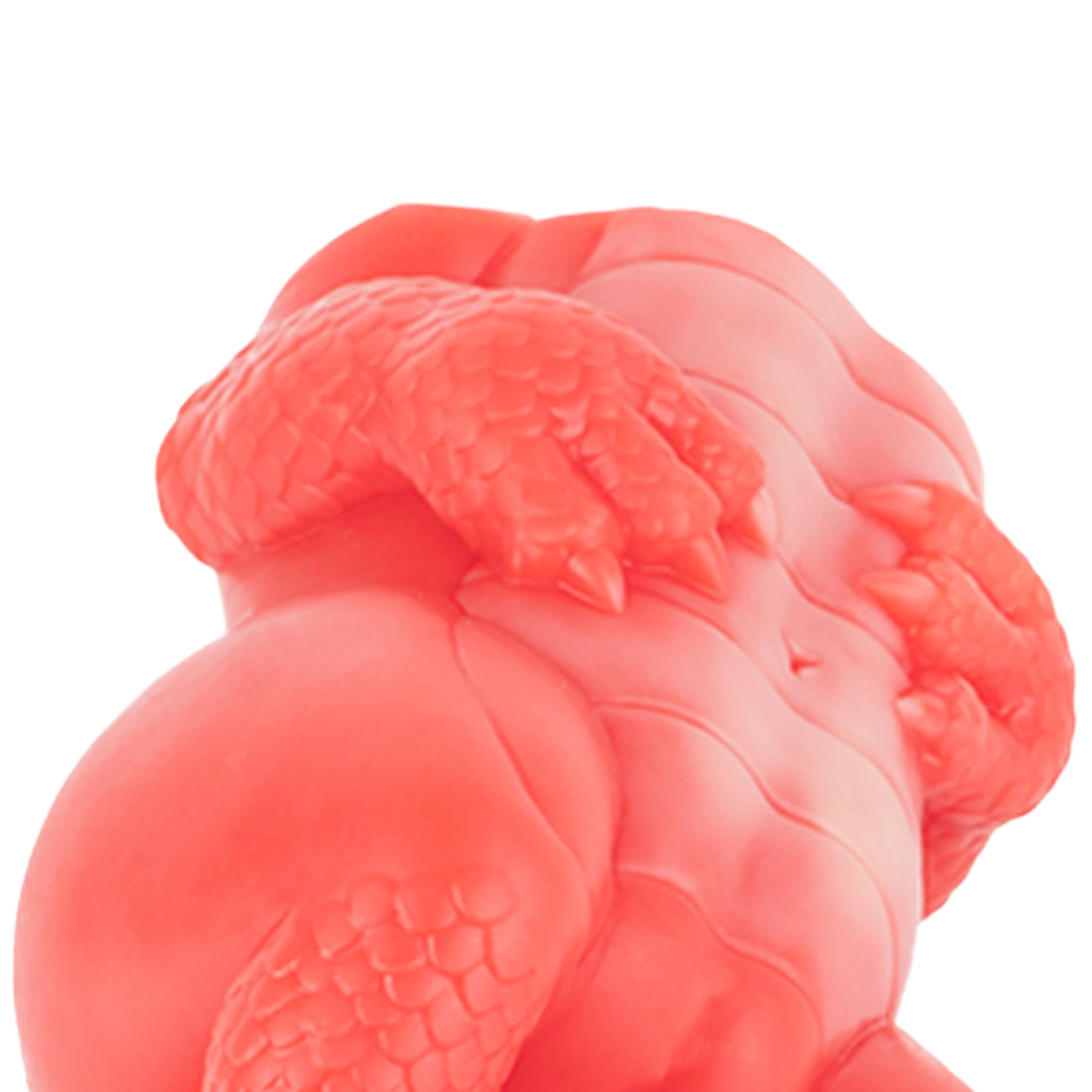 SHAZ Two Channel Red Dragon Butt Realistic Dragon Vagina Sex Toys for Men Silicone Male Masturbator Pussy Stroker Adult Products