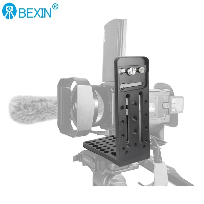 Professional camera video L board SLR bracket stabilizer General L bracket plate screw hole fixed, used to shoot camera video