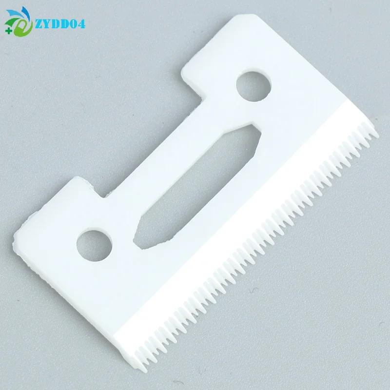 ●2-Hole Stagger-Tooth Ceramic Movable Blade Cordless Clipper Replaceable Blade