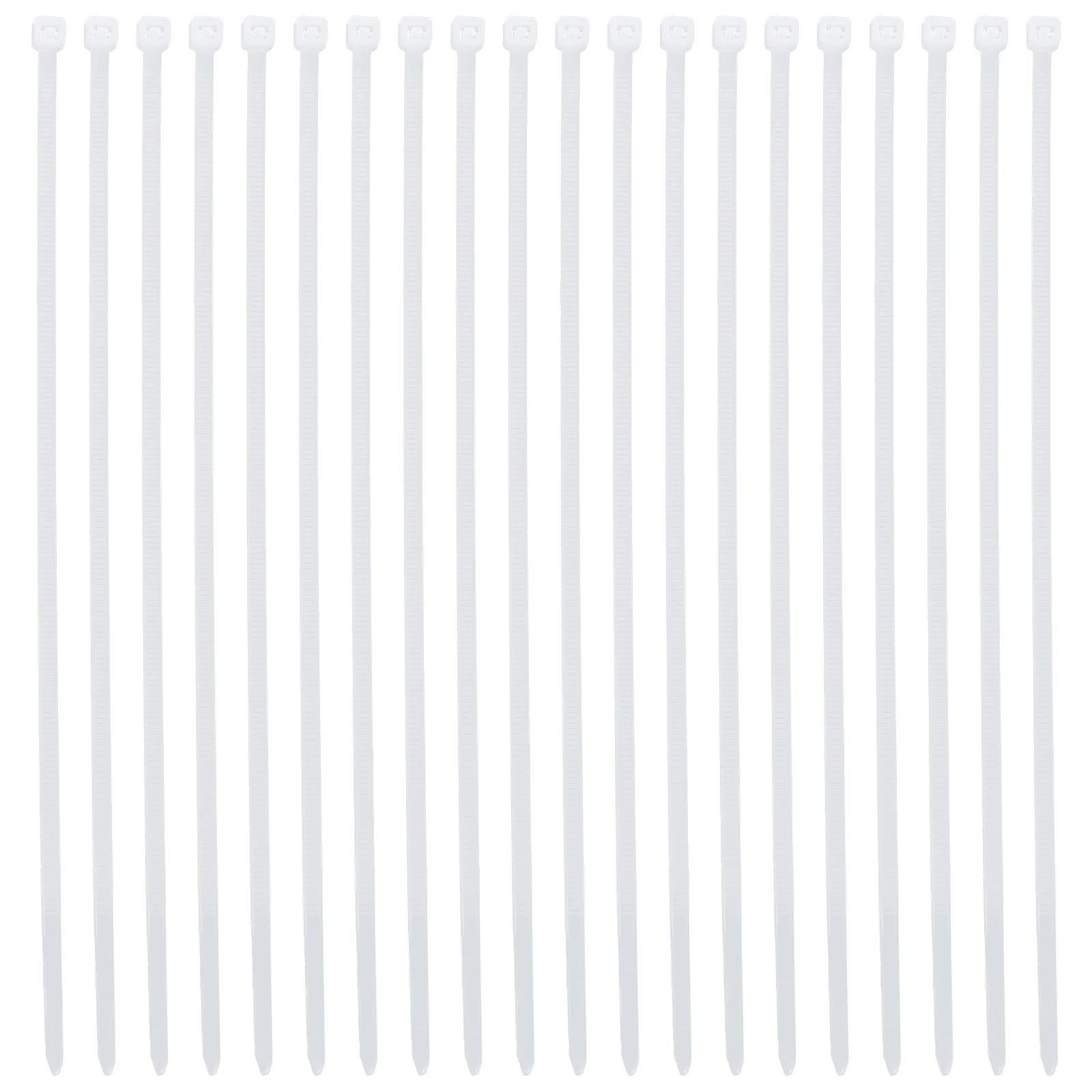 1000Pcs Nylon Cable Ties Heavy Duty Zip Ties for Outdoor Garden Wire Management Flexible Strong Double Locking Plastic Zip