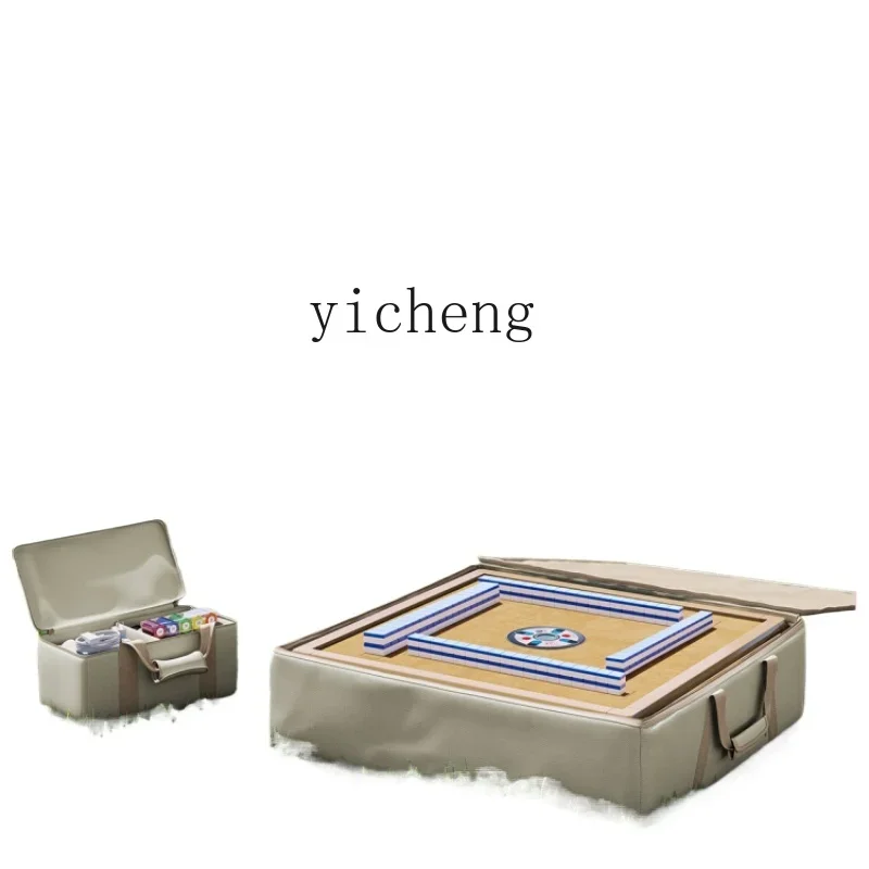 

camping automatic small mahjong machine portable picnic mahjong table household