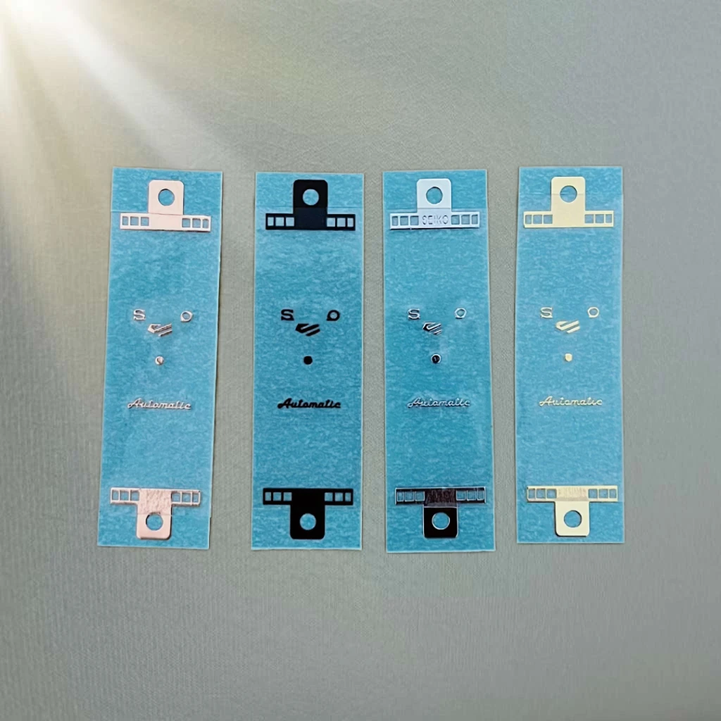 SS Logo 27mm-30mm Nickel Metal Stickers With Automatic Watch Dial Face Logo Modification Accessories Repair tools ﻿