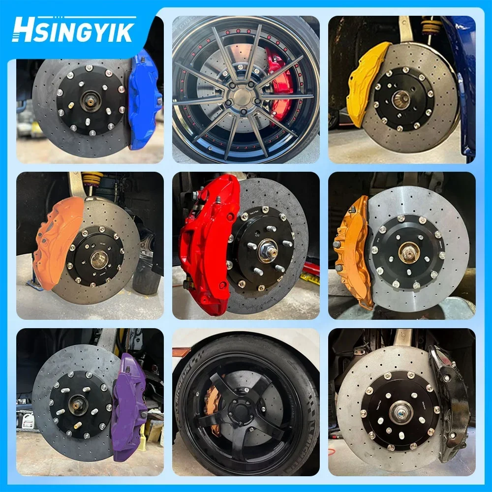 Brake Calipers 6 Pot Oem Fit Carbon Ceramic Brake Disc for M3 F30 F35 F80 2017