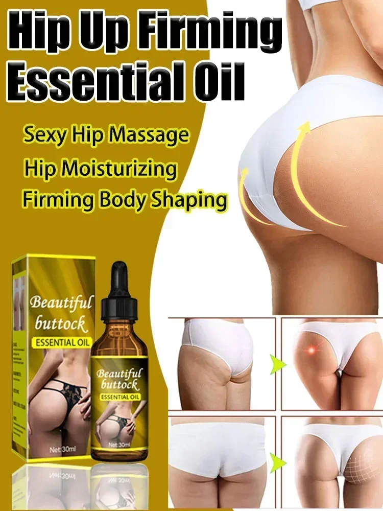 Hip Buttock Essential Oils Fast Growth Butt Enlargement Butt Lift Up Body Sexy Care for Women Hip Lift Butt Enhancement oil