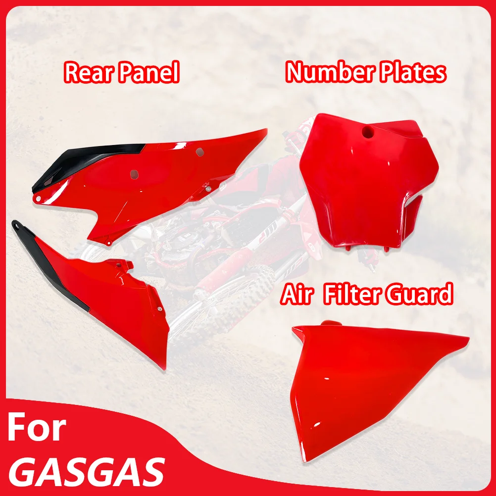 

For GASGAS 21-22 Motorcycle Plastic Kit Fairing Cover Front Rear Fender Fuel Guard Number Plate EC250 EC350F EX300 MC125