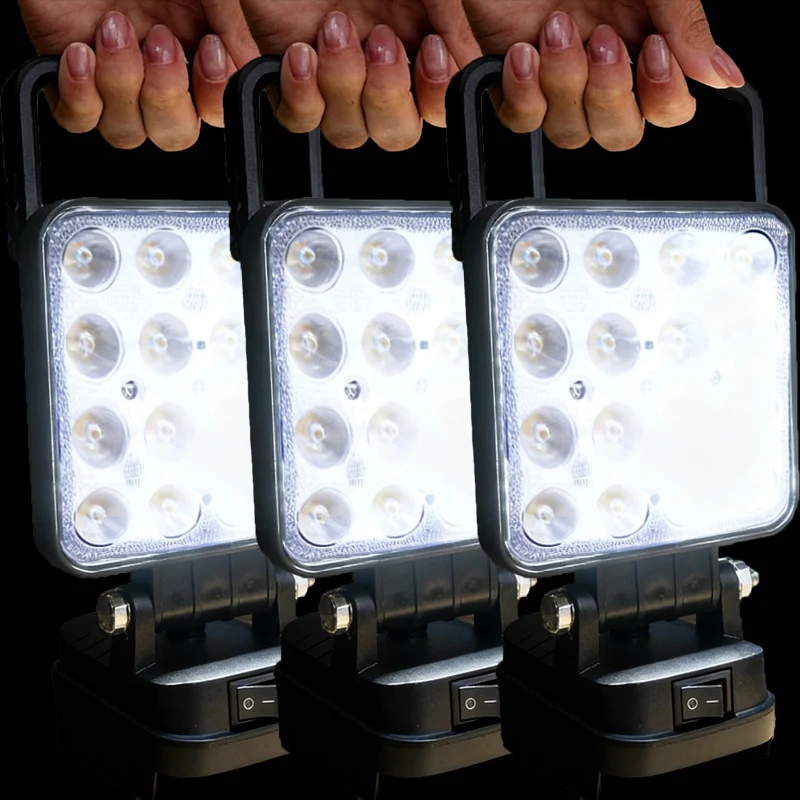 

Portable Aluminum Alloy Repair Light Outdoor Garden Flashlight Lantern Camping Emergency Light LED Working Lamp Spotlight