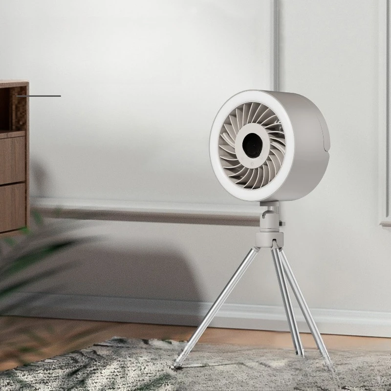 

Camping Fan Light Desktop Tripod Outdoor USB Camping Tent Lighting