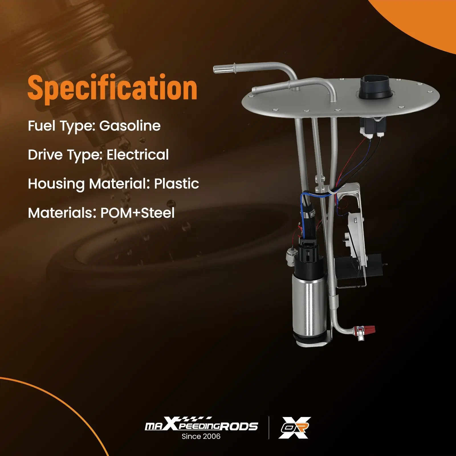 

Fuel Pump Assembly for Toyota Tundra 2000-2002 V6 3.4L 23221-50060