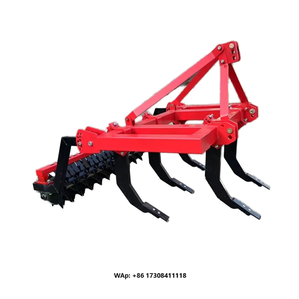 Factory  High Quality Agricultural Tractor Deep Subsoiler Ripper with Crushing Roller