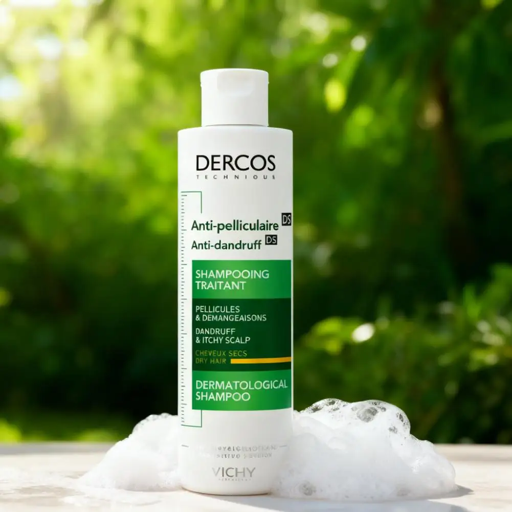

Dercos Shampoo Cleansing Scalp Oil Control Fluffy Anti-dandruff Improve Damaged Hair Moisturizing Smooth Scalp Care 200ml