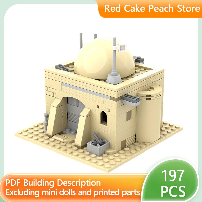 

Модель городской улицы MOC: Конструктор из строительных блоков, архитектурный модульный набор для сборки, развивающая игрушка для детей, подарок на праздник