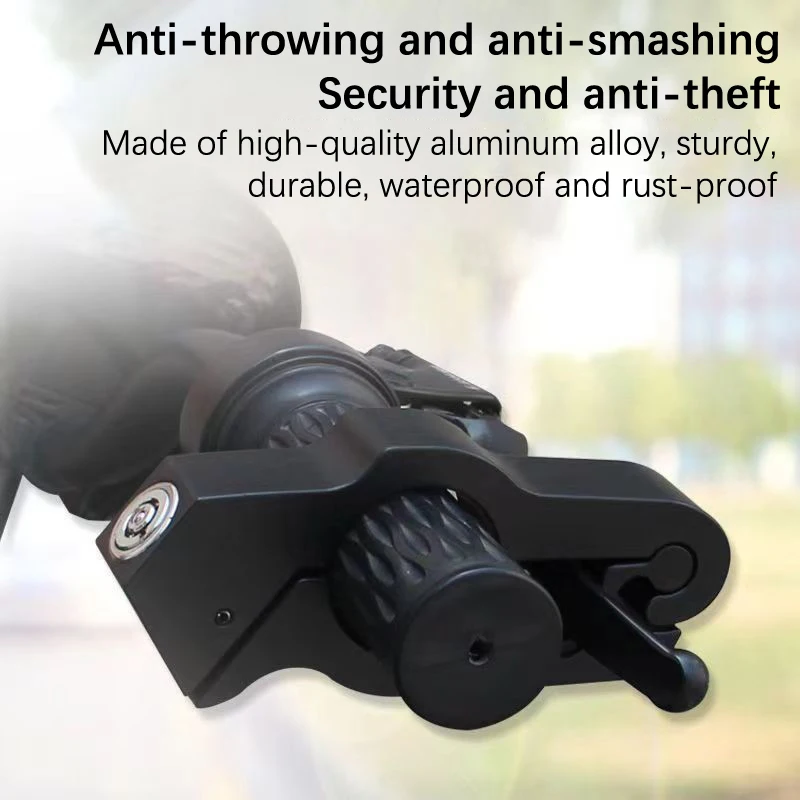 Противоугонное устройство для уличного велосипеда ATV Dirt, 1 шт., твердый замок на руль мотоцикла, безопасность тормозной ручки