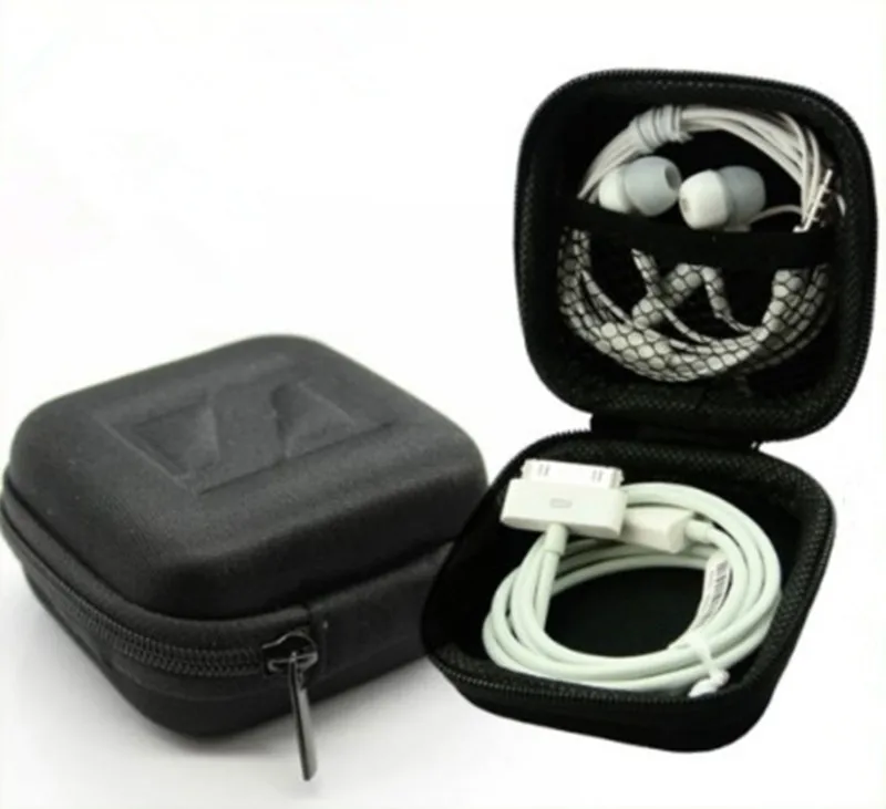 50 قطعة علبة حامل سماعات ، إيفا تخزين تحمل صندوق حقيبة صلبة لسماعة أذن سماعة اكسسوارات سماعات بطاقة الذاكرة كابل يو اس بي
