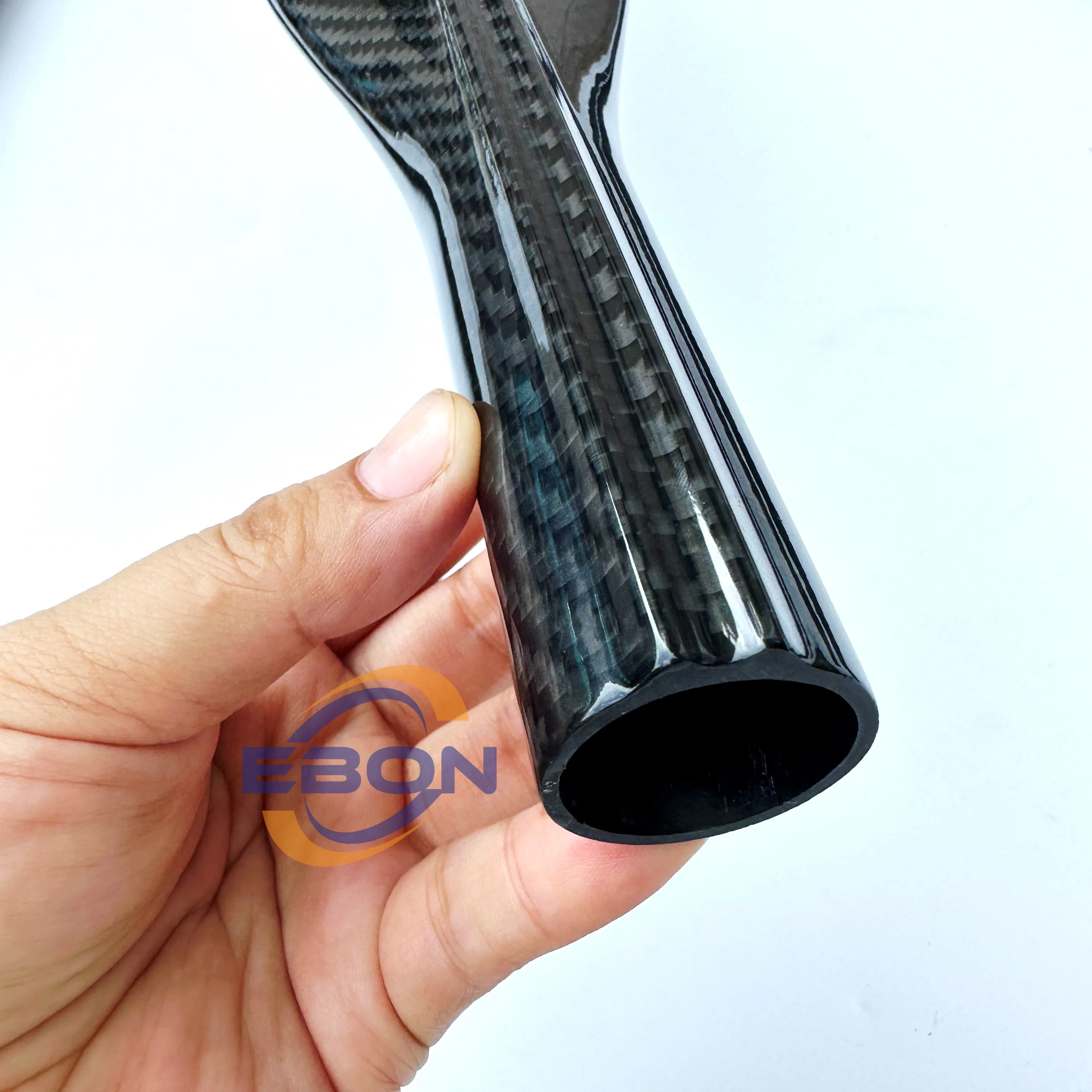 Ebon Koolstofvezel Inktvis Vorm Buis 26Mm X 30Mm 28Mm X 32Mm Koolstofvezel Speervissen Vat, Speergun Buis, Railguns Waterdicht