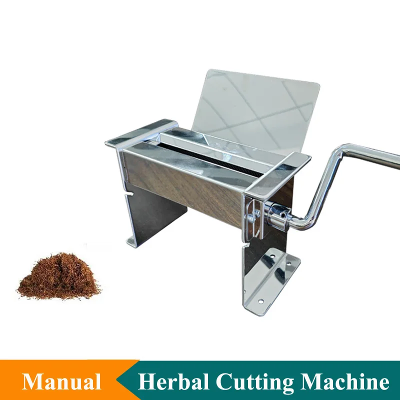 Commercial Manual Herbal Cutter Shredder Chopper Machine Tabletop Small Dry Red Chili Shredder Machine Food Shredder Machine