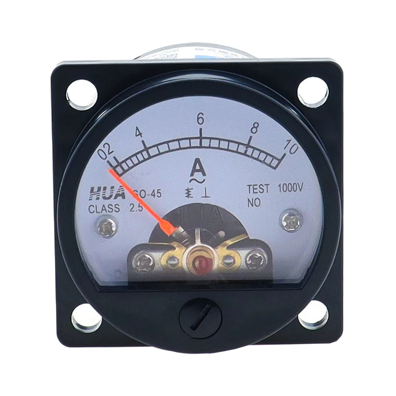 SO-45 AC Analog Ammeter 1A 2A 3A 5A 10A 15A 20A 30A 50A etc, Pointer meter/Current Meter/Panel Meter