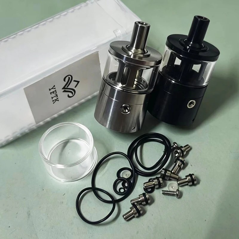 YFTK Picatiny Style MTL RTA Yeniden İnşa Edilebilir Tank 316SS 22mm 3ml Tek Bobinli 0.8/0.9/1.0/1.4mm Donanım Aksesuarları ile Blaze MTL Karşılaştırması